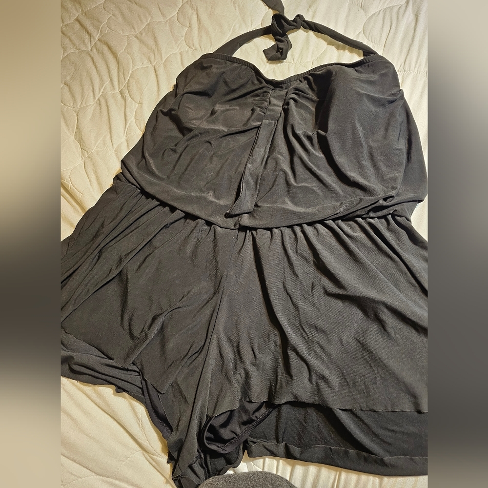 Black One piece Swimsuit Size 26W